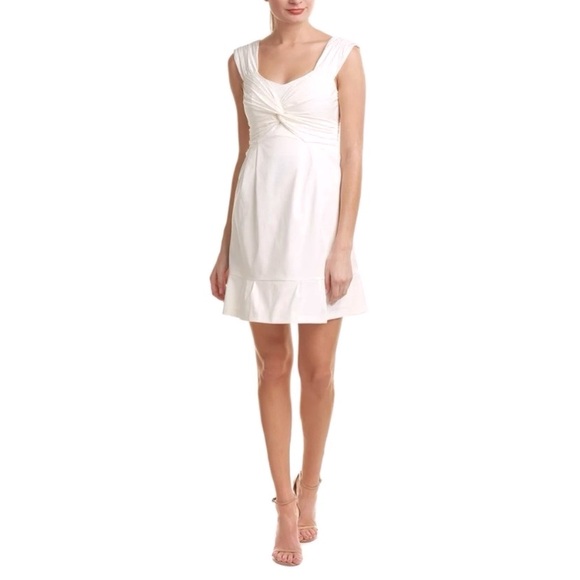 Nanette Lepore Dresses & Skirts - Nanette Lapore White A-Line Dress  Anthropologie White Sleeveless Dress Size 2